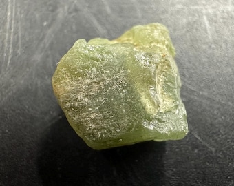 Rough peridot crystal natural green olivine mineral china collector specimen authentic