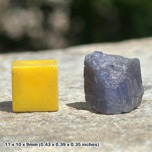 Tanzanite - genuine spiritual healing crystal mineral stone