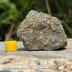 Chalcopyrite - raw chalcopyrite crystal, for inner vision and perception