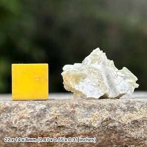 Cristal de muscovite - authentique pierre minérale de guérison spirituelle certifiée