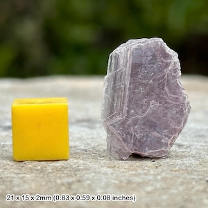 Lepidolite mica crystal - spiritual healing mineral, authentic