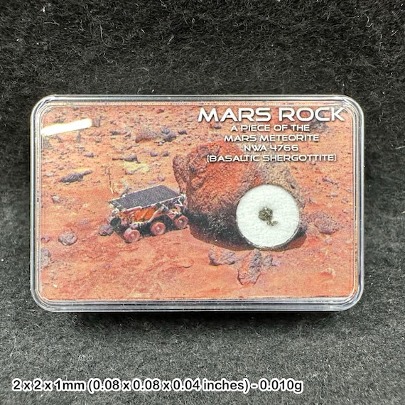 火星隕石 - 玄武岩質シャーゴッタイト - 本物の火星宇宙岩 - Etsy 日本