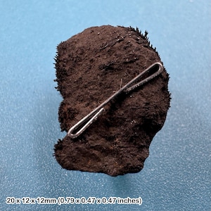 Genuine black lodestone iron ore from norway