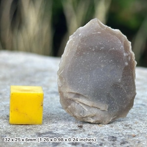 Rare microlith (neolithic), cornwall archeological find, uk - genuine artefact with certificate of authenticity
