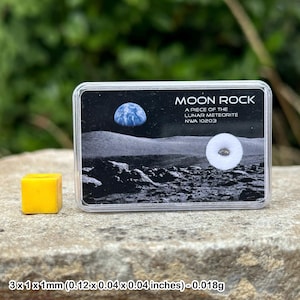 Genuine lunar meteorite - authentic moon space rock - trusted uk seller