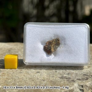 Achondrite diogenite meteorite - nwa 7831 space rock, genuine extraterrestrial specimen