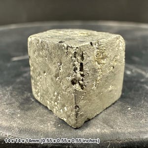 Pyrite crystal cube - fools gold, genuine spiritual spiritual mineral stone certificated