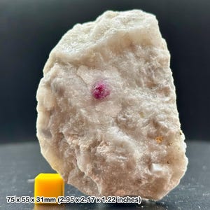 Grade a ruby on matrix with pyrite uv reactive hunza pakistan