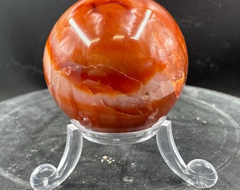カーネリアン　スフィア 天然マルチカラーカーネリアンクリスタルスフィア - 499.17g - 72mm