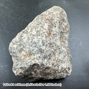 Granitstein rosa Feldspat, Steinbruch, cumbria, uk (Unterrichtsklasse Gestein) gcse Geologie