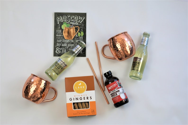 Moscow Mule Cocktail Kit. Corporate Gifts. Gifts for Etsy