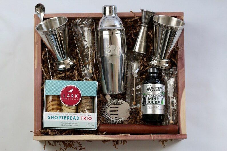 Kit cocktail Mint Julep. Cadeaux dentreprise. Cadeaux pour Etsy