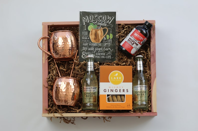 Moscow Mule Cocktail Kit. Corporate Gifts. Gifts for Etsy