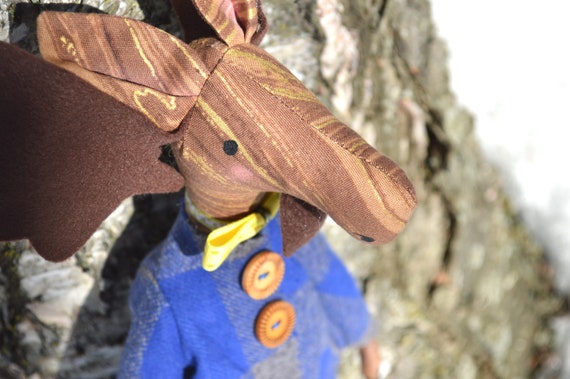 large moose stuffed animal