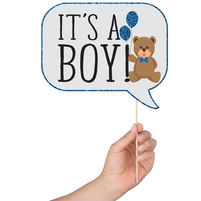 It's a Boy Baby Shower Photo Booth Props 41 Pieces With Etsy