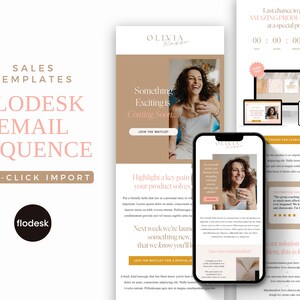 Flodesk Launch Email Template, Course Promotion (Digital Download)