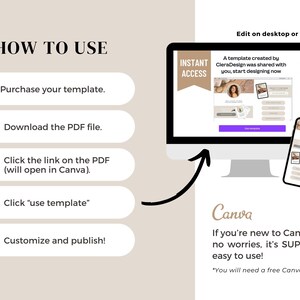 Link in Bio Template, Stan Store Dupe, Link Tree Alternate, Instagram ...