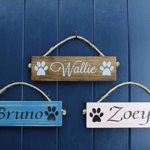 Dog Sign/Pet Name Sign/Dog Name Sign/Dog Lover Gift/Dog Name Sign/Custom Dog Name Sign/Pet Love Gift/Dog Paw Sign/Dog Christmas Gift