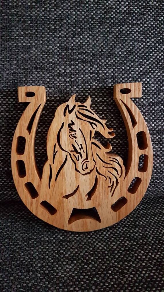 Lucky Horseshoe Wall Door Hangers Etsy