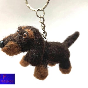 Dachshund keychain