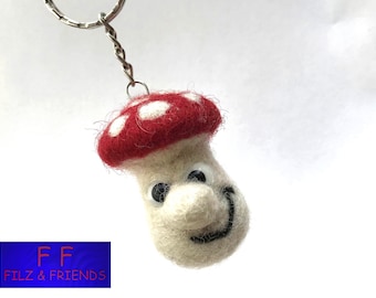 Keychain FLY MUSHROOM