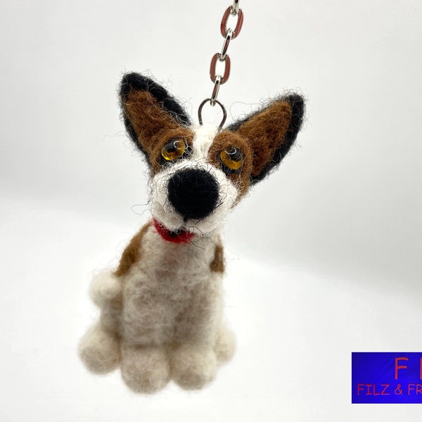 Dog keychain JACK-RUSSEL jr.