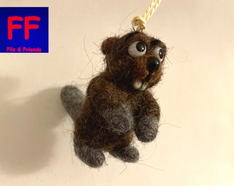 Pendant keychain BEAVER