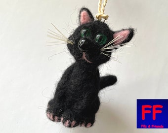 Porte-clés pendentif CHAT