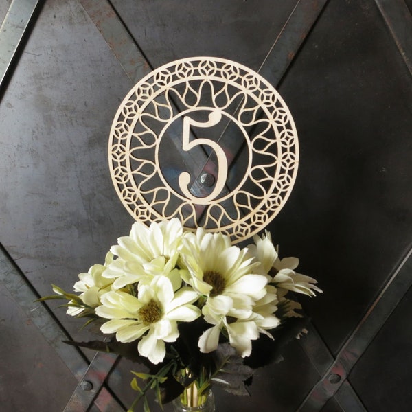 Lace Wooden Table Numbers, wedding table numeration, filigree wood, natural birch rustic woodland glamour ceremony natural openwork art