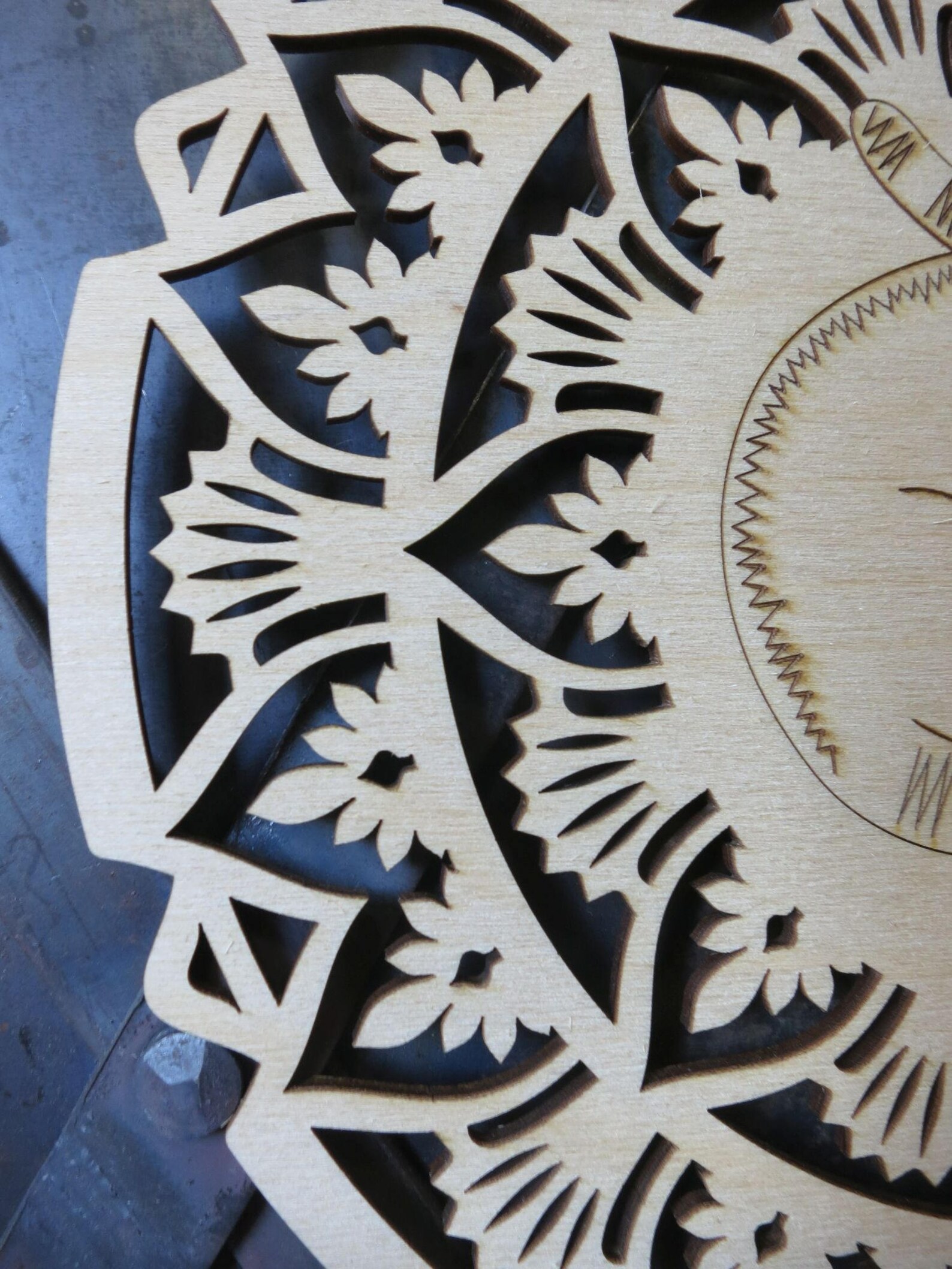 Gatos durmientes Jing-Jang pared de madera colgante Mandala | Etsy