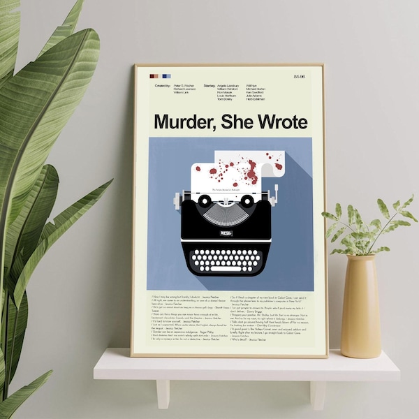 Murder She Wrote Typewriter Etsy