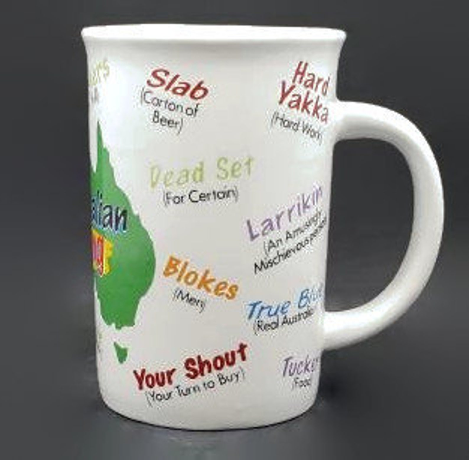 Vintage Mugs Australian Slang Mug Australian Collection Aussie Etsy
