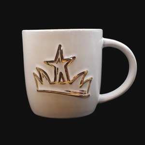 Vintage Starbucks Siren Mug: 2016 Anniversary Edition with Gold Crown