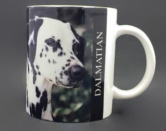 Dalmatian Mug Dog Puppy Puppies Jasper 101 Dalmatians Fabric Gift Ideas Vintage Mugs Retro Mugs Dog Lover Gift Coffee Cup Cups Dog Mom