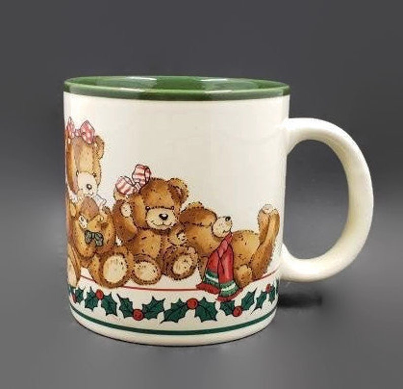 Potpourri Press Marvelous Mugs Christmas Mug Holly Christmas Etsy