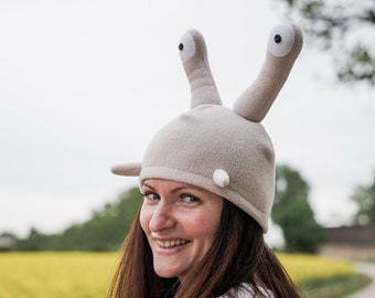 Snail Hat for Adults - Snail Costume - Adult Costume - Handmade Costume - Halloween Costume