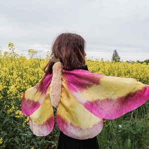 Rosy Maple Moth Costume for Kids - Butterfly Costume - Handmade Costume - Halloween Costume