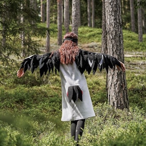 Woodpecker Dress - Woodpecker Costume - Kids Bird Costume - Bird Costume - Handmade Costume - Halloween Costume