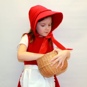 Little Red Riding Hood Costume - Girl Costume - Kids Costume - Handmade Costume