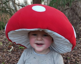 Fly Agaric Costume for Kids - Kids Mushroom Costume - Adult Mushroom Costume - Halloween costume