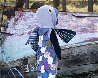 Fish Costume for Kids - Kids Costume - Animal Costume - Handmade Costume - Halloween Costume