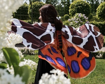 Tiger Moth Costume for Adults - Butterfly Costume - Handmade Costume - Halloween Costume