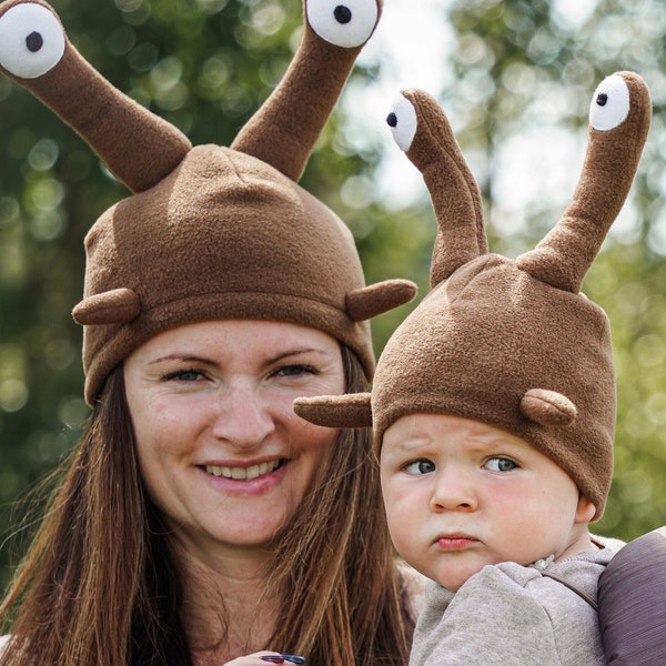 Chapeau d'escargot pour les enfants - Costume d'escargot - Costume d'enfants - Costume fait main - Costume d'Halloween