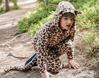 Kids Leopard Costume Etsy