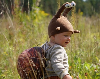 Snail Costume for Babies - Handmade Costume - Halloween Costume - Snail Pretend Play