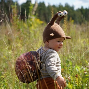 Snail Costume for Babies - Handmade Costume - Halloween Costume - Snail Pretend Play