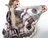Moth costume Moth wings Kids moth Costume Moth dress up handmade costume Halloween costume
