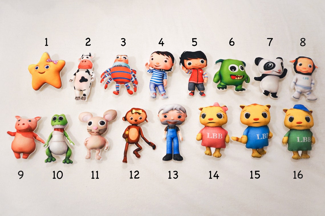 Personalized Little Baby Bum Plushies and Bag Little Baby Etsy