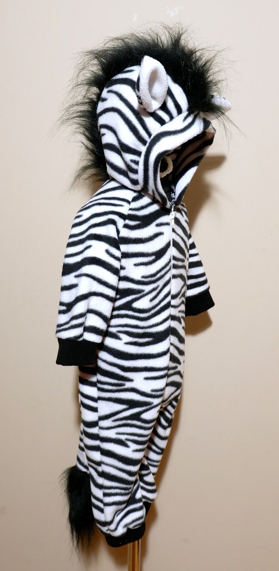 Zebra onesie child hotsell