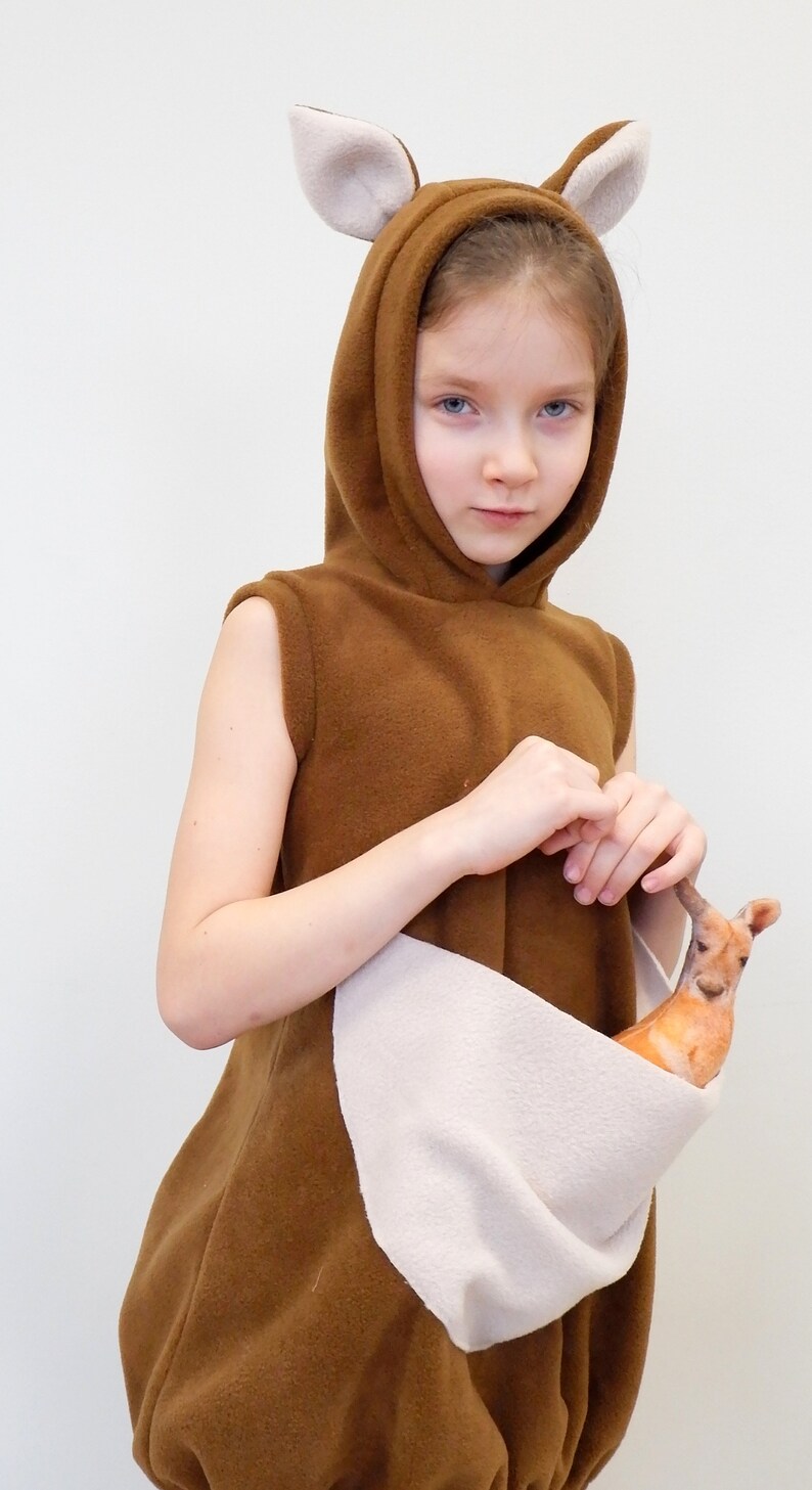 Kangaroo Costume Kanga Costume Kids Costume Halloween Etsy